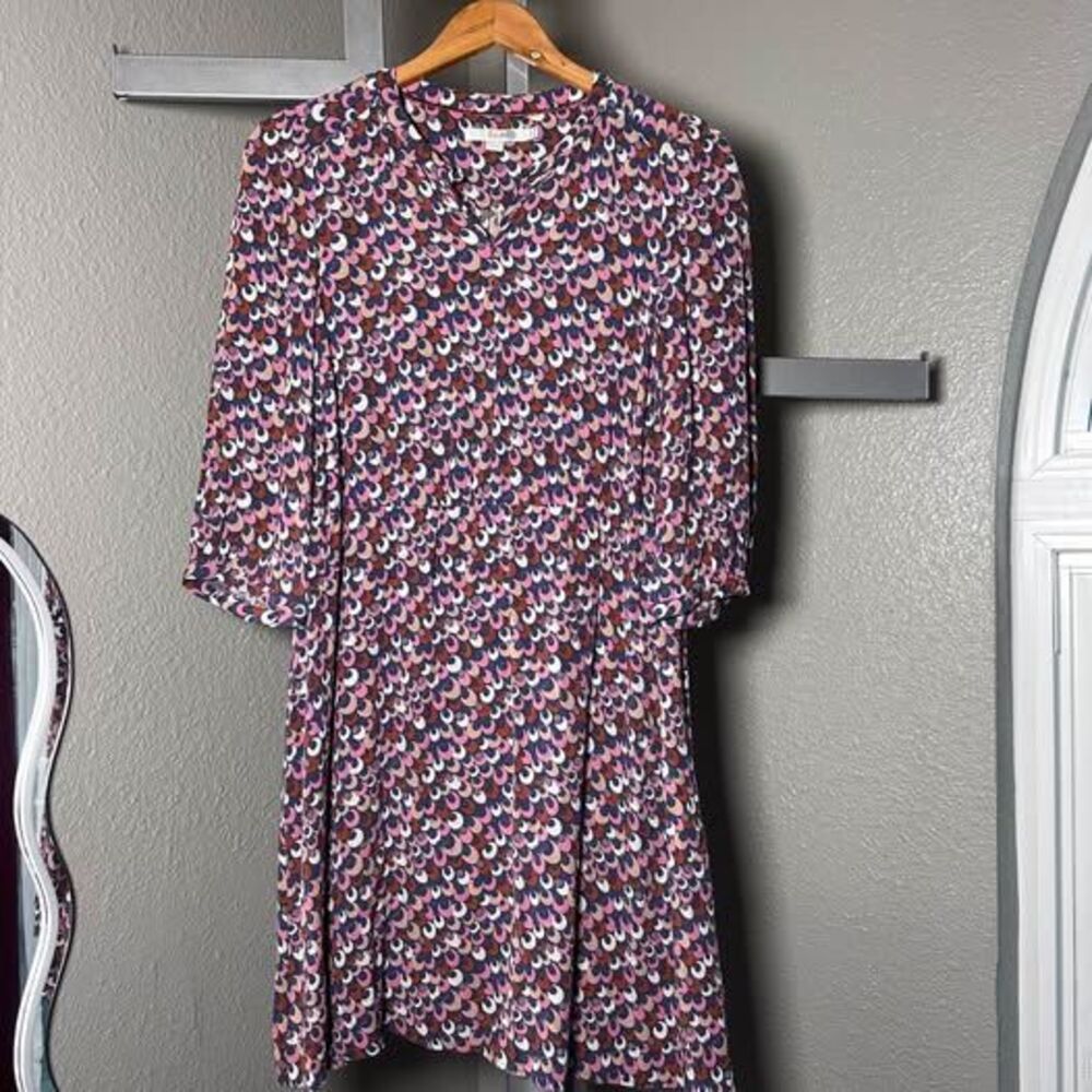 Boden Geometric Print Dress US 4R